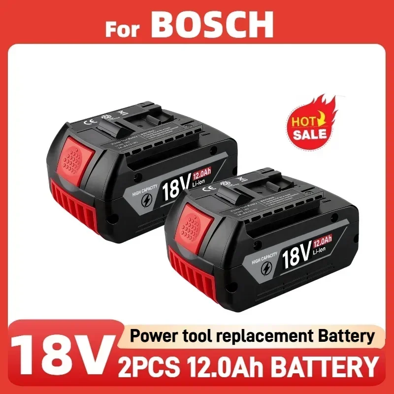 Bosch Drill Gsb 18V - Original 18V Battery 8.0/10.0/12.0Ah for Bosch