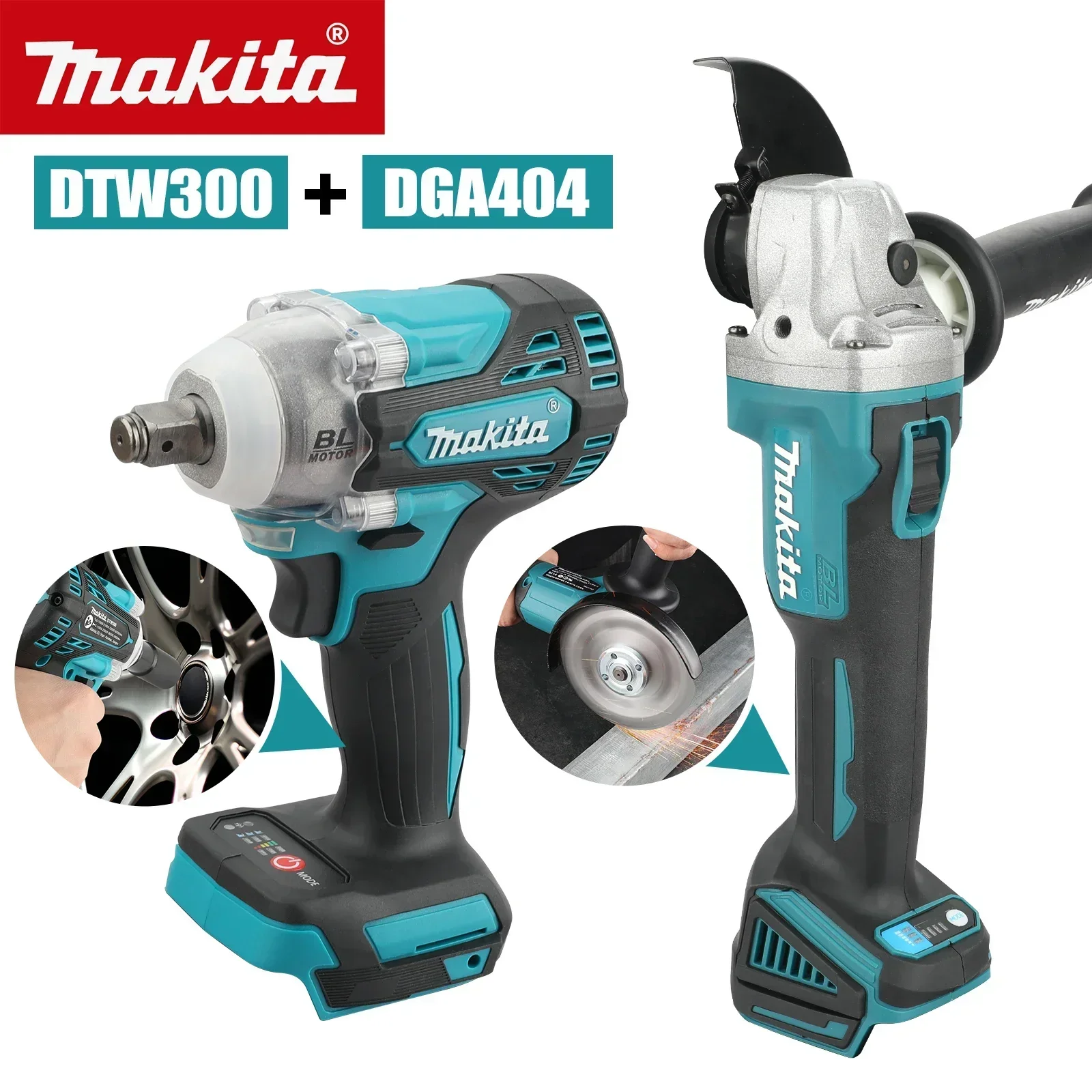 Makita 18V Dual Tool Set DTW30 - огляд і ціна Makita Drill Dtw300