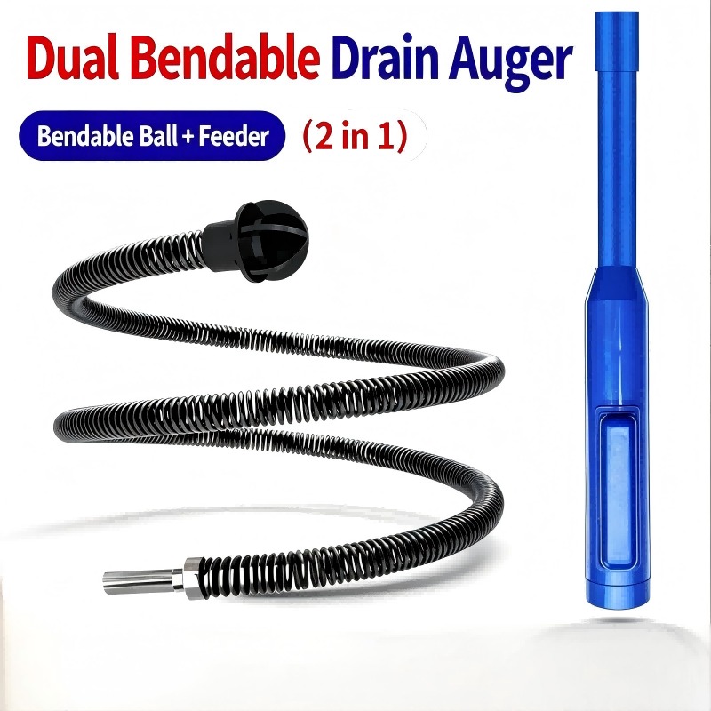 Dual-Drive Drain Cleaning Tool - огляд і ціна Pipe Bending Spring