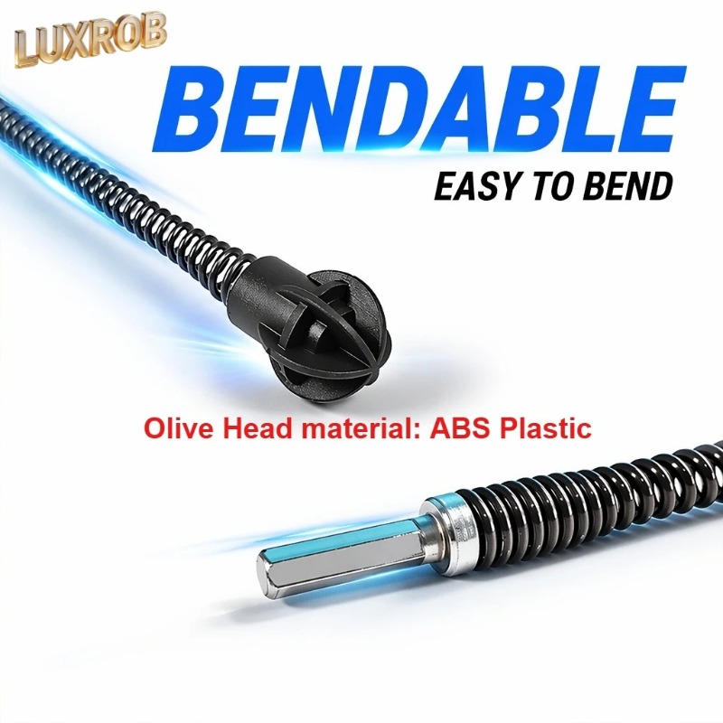 Dual-Drive Drain Cleaning Tool - огляд і ціна Pipe Bending Spring