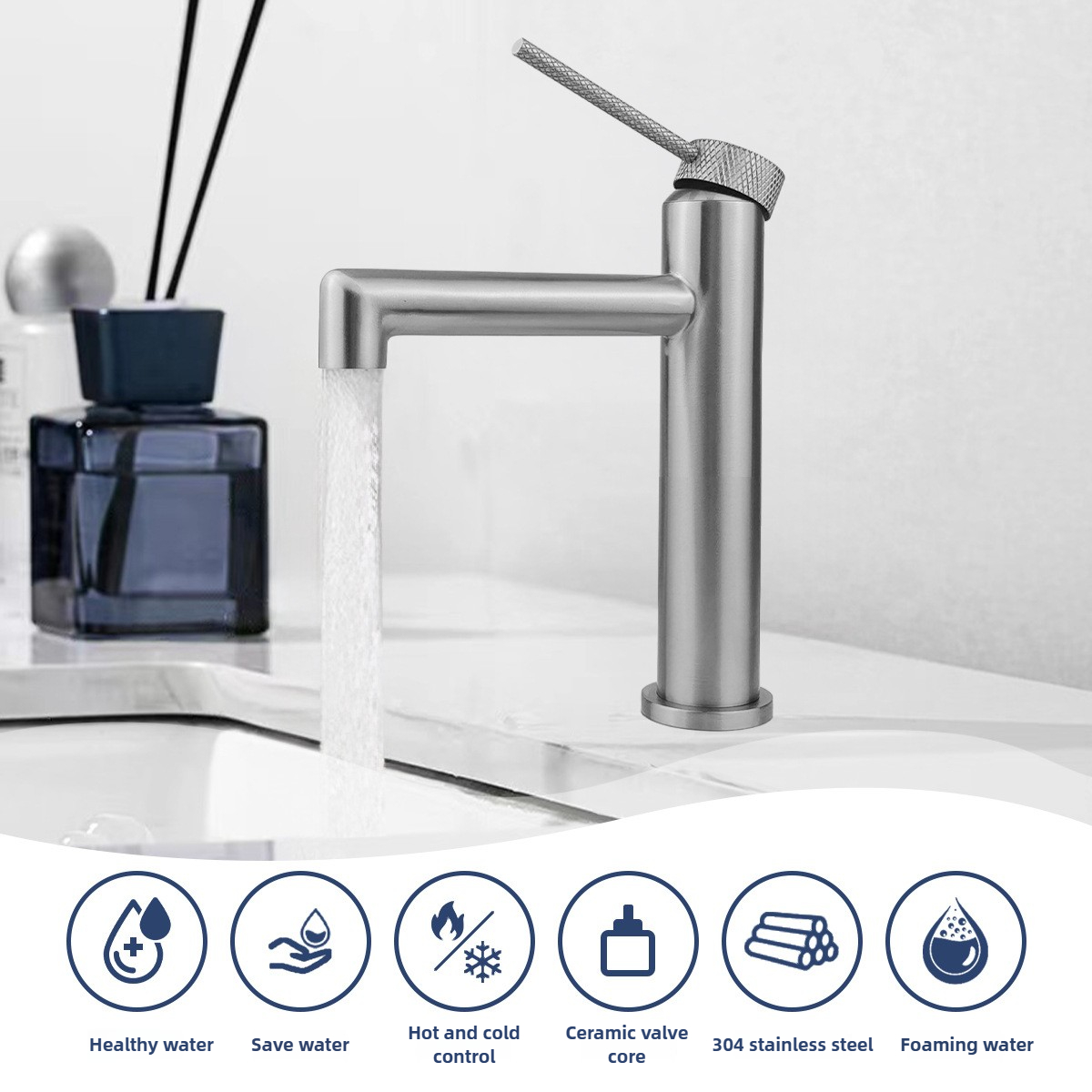 Bathroom Basin Faucet Hot And  - огляд і ціна Basin Mixer Cartridge