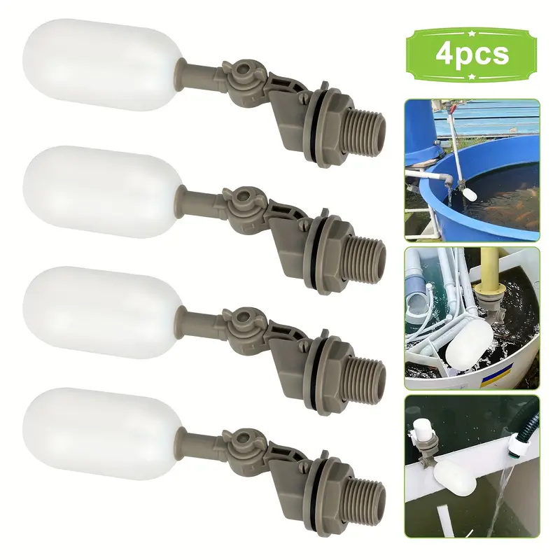 4Pcs Farm Cattle Plastic Water - огляд і ціна Float Ball Valve