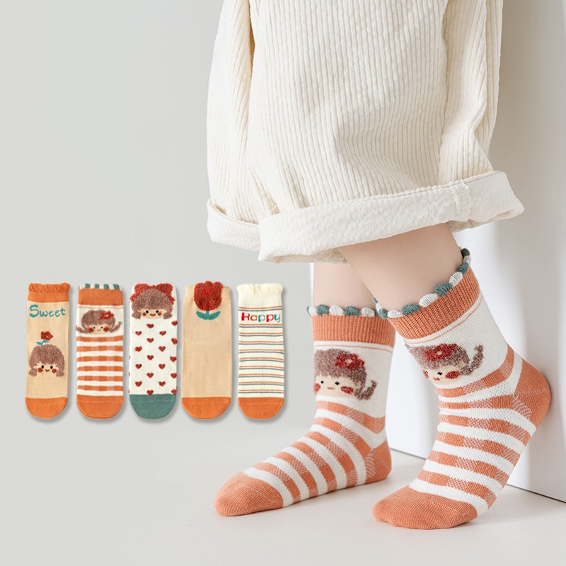 5 Pairs Child Socks For Grils  - огляд і ціна Pipe Bending Spring