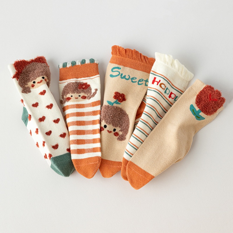 5 Pairs Child Socks For Grils  - огляд і ціна Pipe Bending Spring
