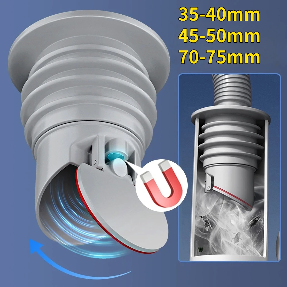 70-75mm Silicone Drains Kitche - огляд і ціна Drain Pipe Clip