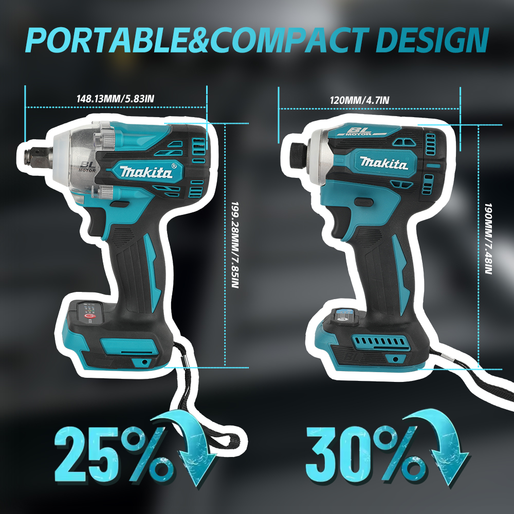 Makita  DTW300 Brushless Recha - огляд і ціна Makita Drill Dtw300