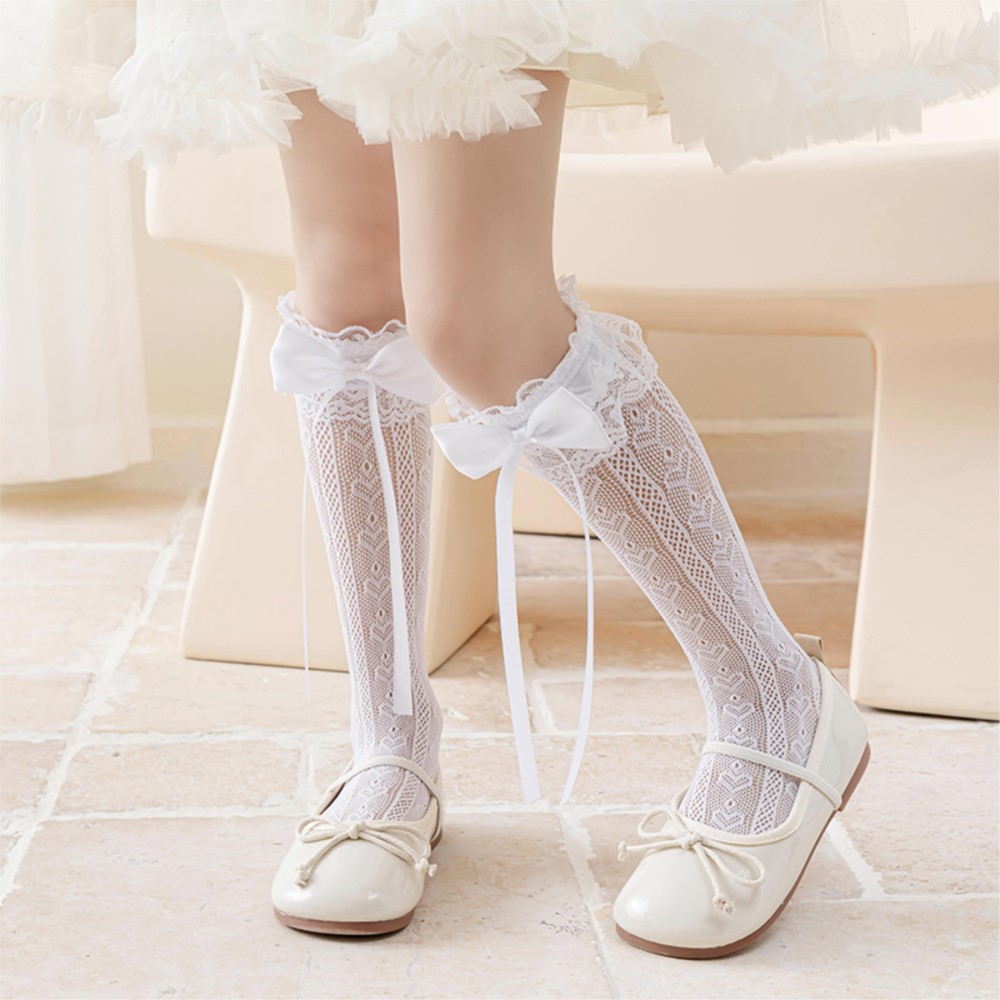 Girls socks spring and summer  - огляд і ціна Pipe Bending Spring